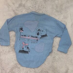 Vintage rare 80s Doggie Diner Calabash button down